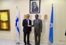 Finland Joins UN in Somalia and International Partners in welcoming the proposal by Somalia president to convene FGS & FMS meeting