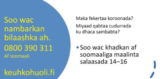 Miyaad ka fekertaa Koronaa? Ma u baahantahay talo?