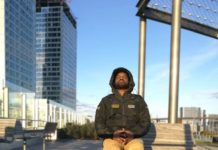 Mahad Mahad Omar Sheikh Musse from Helsinki Youth Outreach project speaks to Suomen Somali Media