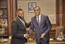 Ergeyga Gaarka ah ee Finland u qaabilsan nabadaynta iyo dhexdhexaadinta Geeska Afrika Xildhibaan MP Suldaan Said Ahmed oo la kulmay Ra’iisal wasaaraha Soomaaliya mudane Xamse Cabdi Barre