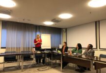 Shabakadda xildhibaannada haweenka ah ee baarlamaanka Finland oo xarunta baarlaaanka Finland ku qaabilay Wasiirka deegaanka iyo isbeddelka cimilada JFS Khadija Mohamed alMakhzumi iyo wefdi ay hoggaaminayso