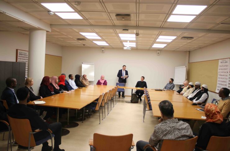 Duqa magaalada Espoo Jukka Mäkelä oo afur wadareed u sameeyay 19.3.2024 Ururada Muslimiinta