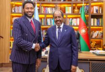 Suomen ulkoministerin rauhanvälityksen erityisedustaja Afrikan sarvessa, Suldaan Said Ahmed, vieraili Somaliassa